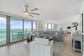 Condo, Multiple Beds (Perdido Towers East 901) | Living area | TV - Perdido Towers East 901 (Pensacola)