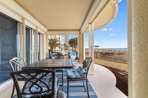 Condo, várias camas (Beach Colony West 1B) | Opções para refeição