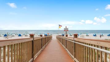 Condo, Multiple Beds (Beach Colony West 1B) | Beach | On the beach