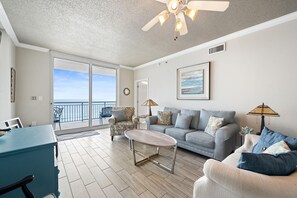 Appart'hôtel, plusieurs lits (Palacio 801) | Coin séjour