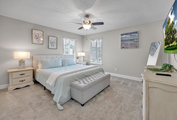 5 bedrooms, iron/ironing board, free WiFi, bed sheets