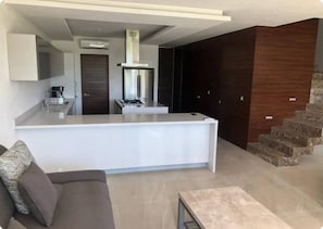 Vila, beberapa kamar, kolam renang pribadi, pemandangan kebun | Interior