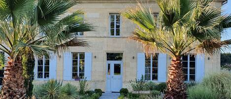 Façade de l’hébergement