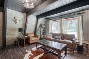 TV connectée, cheminée