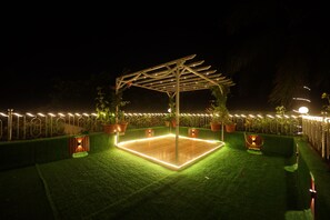 Overnattingsstedets uteområder