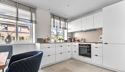 Reetlodge an den Schleiterrassen - Kamin, Terrasse, Strandkorb, Wasserblick