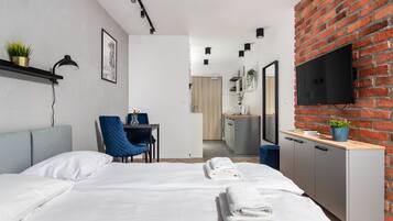 23. Cozy Studio - Debniki | ICE | Manggha | Bureau, chambres insonorisées, lits bébé (en supplément), Wi-Fi gratuit
