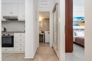 1 soverom, strykejern/-brett, reiseseng for barn og wi-fi (inkludert)