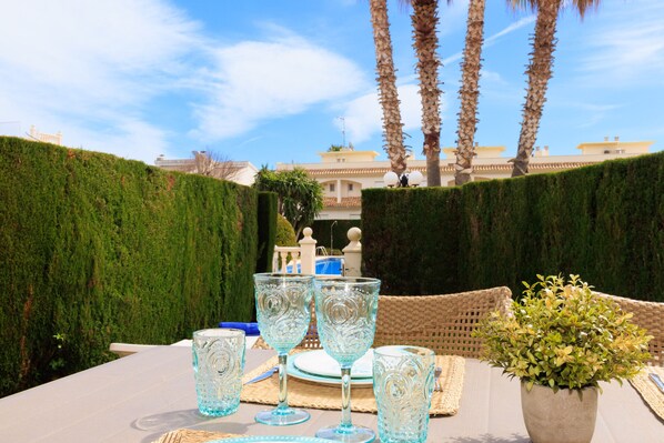 Opções para refeição ao ar livre