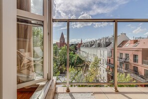 Appartement Deluxe | Vue depuis le balcon