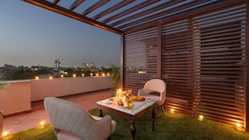 Rooftop terrace