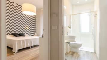 Superior Apartment | Down comforters, desk, iron/ironing board, free WiFi