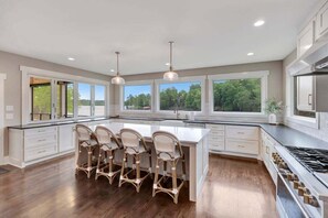 Fridge, microwave, oven, stovetop - Incredible 10 BR home with pool (Seneca)