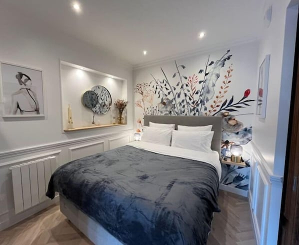 1 chambre, lit parapluie, Wi-Fi gratuit, draps fournis