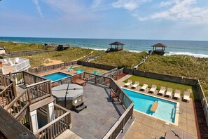 Una piscina climatizada