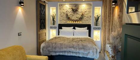 1 Schlafzimmer, Reisekinderbett, kostenloses WLAN, Bettwäsche