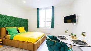 Eenvoudige studio suite | Luxe beddengoed, gratis wifi