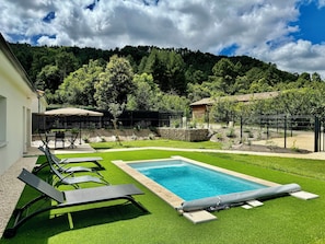 Property grounds - Villa l'Auzon, Ardèche(1) (Pont-de-Labeaume)