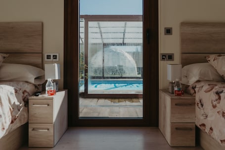 Superior Double Room, Garden View. La Costana de Barbadillo