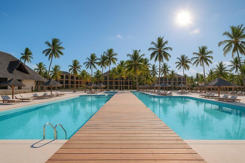 6 outdoor pools