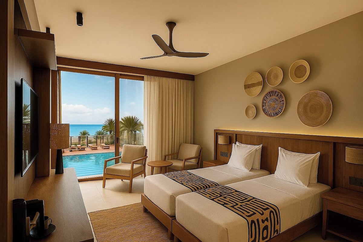 Deluxe-Zimmer (1 King Bed or 2 Twin Beds , Swim Up)