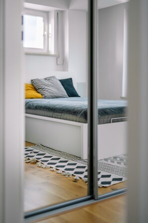 Deluxe-Apartment | 2 Schlafzimmer, Schreibtisch, Bügeleisen/Bügelbrett, kostenloses WLAN