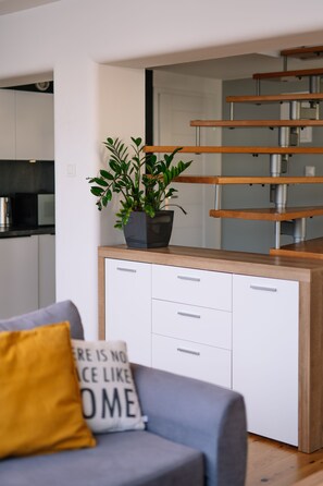 Appartement Deluxe | Salle de séjour