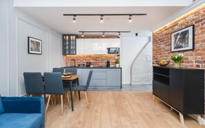 12. One Bedroom Apartment - Saint Florian's Suites | Living room