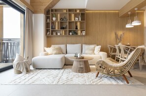 2. Stylchyn Park - Exclusive Apartment | Salle de séjour