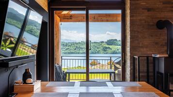 20. Stylchyn Park - Exclusive Apartment | Restauration dans la chambre