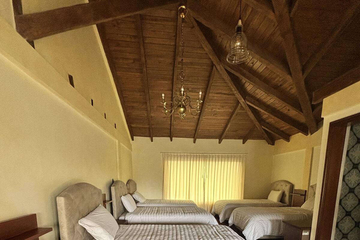 Habitació Comfort | Escriptori, espai de treball apte per a portàtils i cortines opaques 