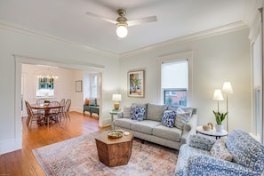 House (2 Bedrooms) | Interior - 1 Mi to Downtown Tyler: Historic Home w/ Porch! (Tyler)