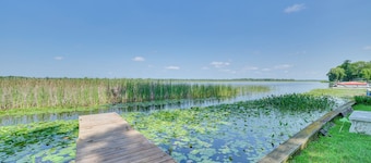 East Tawas Lakefront Getaway w/ Kayaks + Deck
