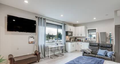Modern Studio Suite in Sandy Point on Lummi Bay!