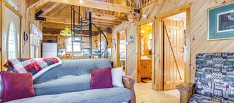 กระท่อม Dahlonega ที่น่ารักพร้อมทางเข้า Cavenders Creek!