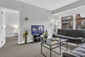 Apartment, 1 Bedroom | Living area - 1br Fully Furnished Apartment Near National Museum 1 Bedroom Apts by RedAwning (Washington)