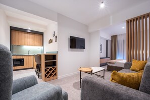 1 bedroom, iron/ironing board, WiFi, bed sheets - Aqua Vista Studio Apartment w/ Sea view & terrace (Dobrota)