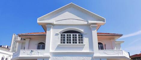 Fassade der Unterkunft