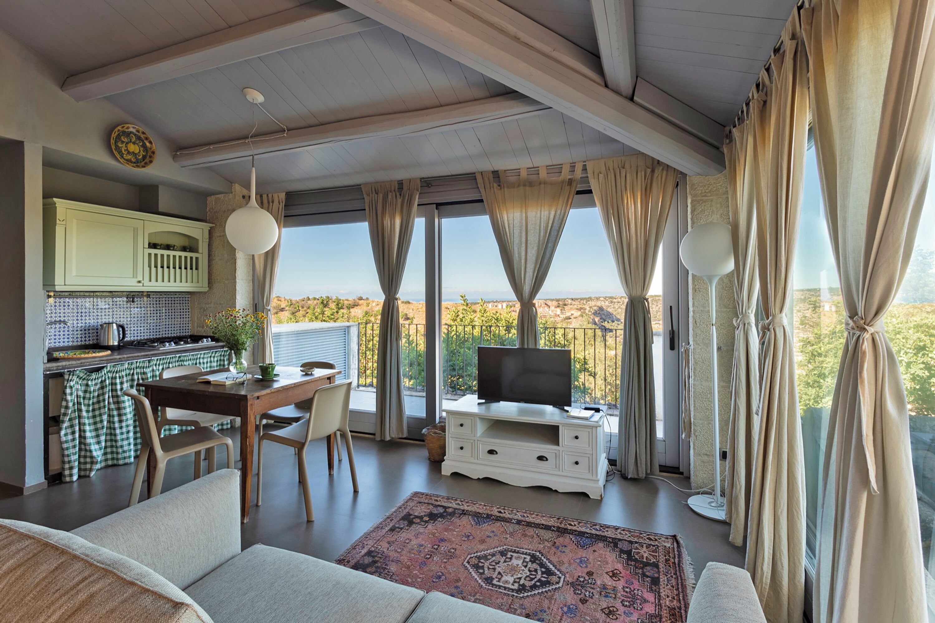 Vista dalla struttura