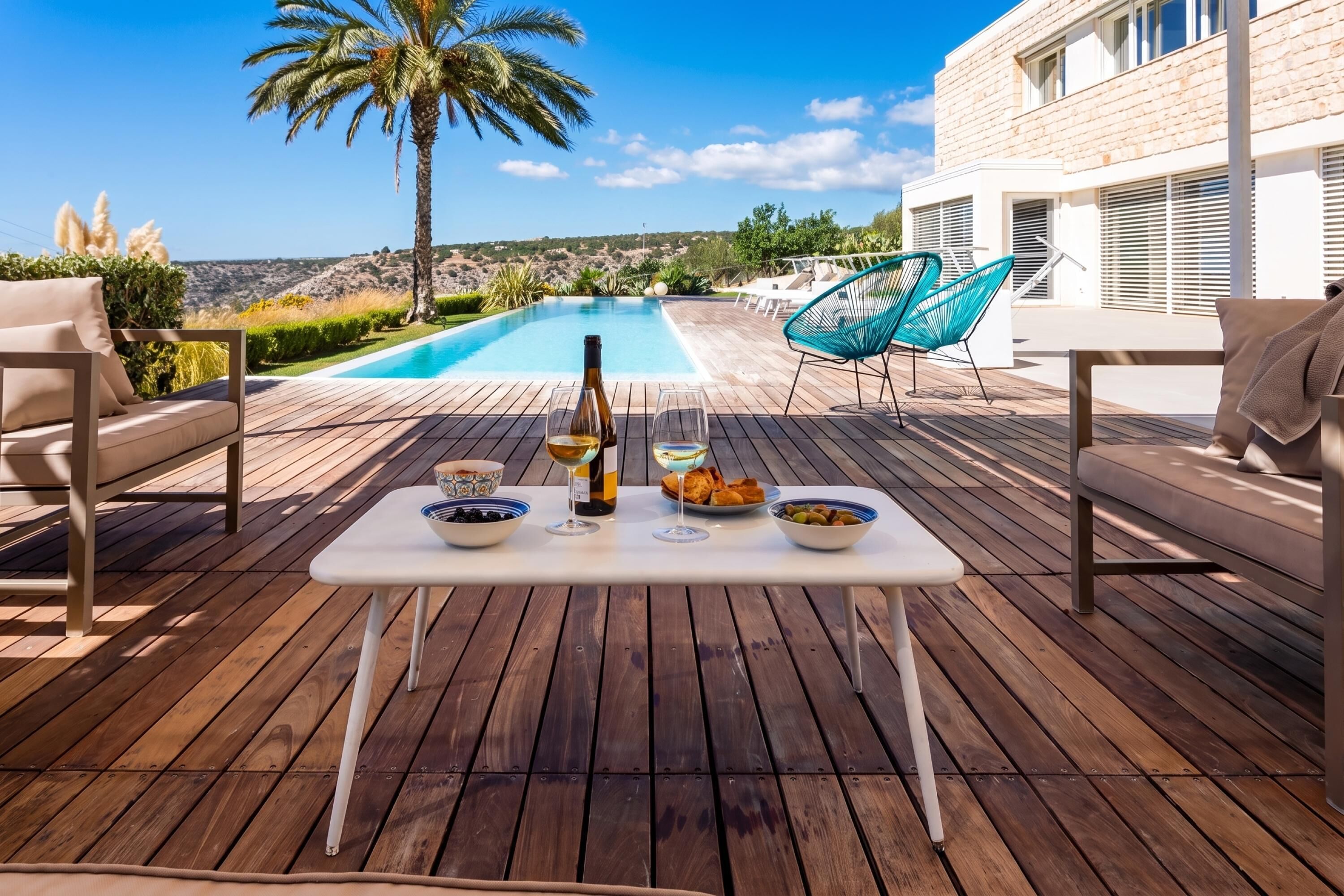 Villa Standard - 4 sovrum - mikrovågsugn - intill bergen (Villa Ficus) | Pool | Utomhuspool