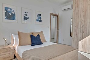 Luksusleilighet | 1 soverom, safe på rommet, strykejern/-brett og wi-fi (inkludert)