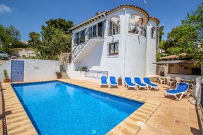 Outdoor pool - SAONA VILLAS (TS AN): villa for 6 people, private pool, wifi (Benissa)