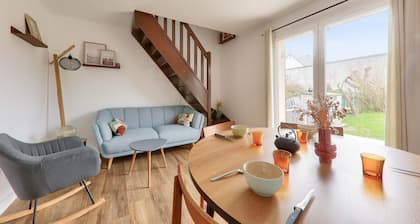 300 m de la plage - Maison pour 4 avec jardin