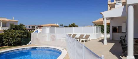 Una piscina climatizada