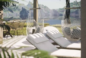 Outdoor dining - Villa Virginia - Four Bedroom Villa, Sleeps 8 (Rhodes)