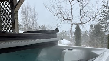 Idromassaggio all'aperto