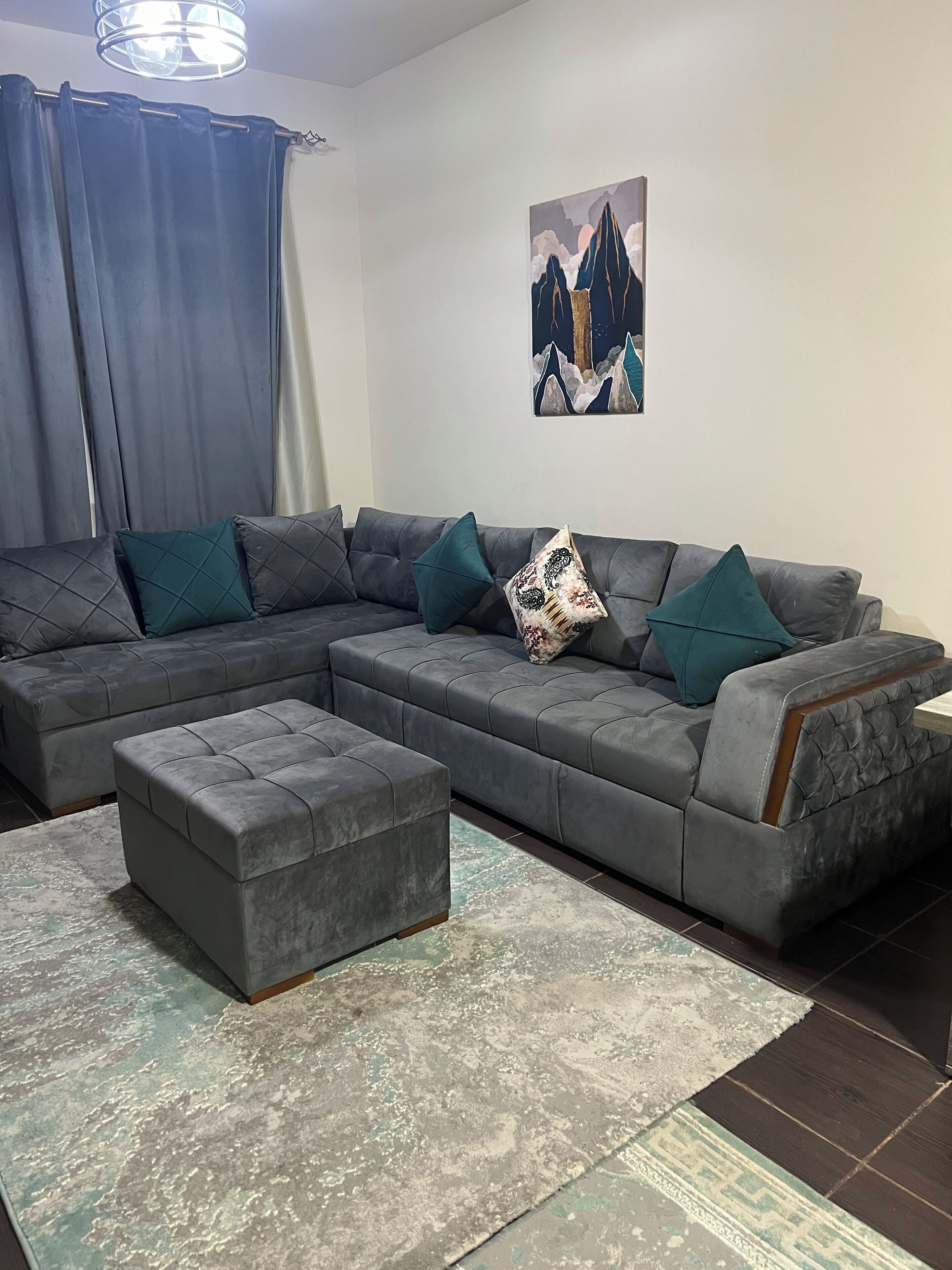 Premium Chalet | Living area | Plasma TV, fireplace