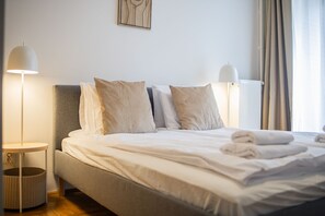 Luxury Apartment | 2 bedrooms, premium bedding, iron/ironing board, cribs/infant beds - Venus Apartments - Synagogue I (Budapest)