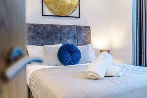 Apartment | 1 Schlafzimmer, Bügeleisen/Bügelbrett, kostenloses WLAN, Bettwäsche