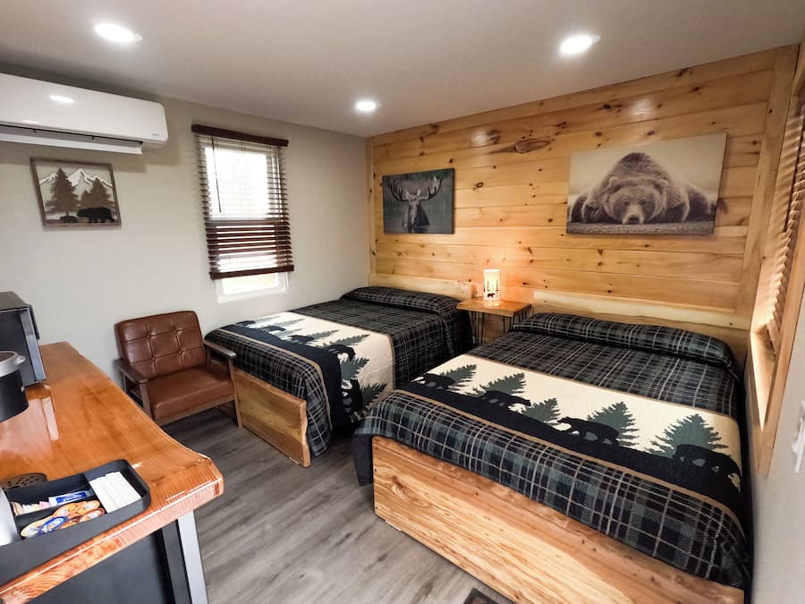 Premium Room | Premium bedding, memory foam beds, desk, iron/ironing board